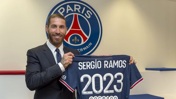 Official! Paris Saint-Germain Ties Sergio Ramos Until 2023
