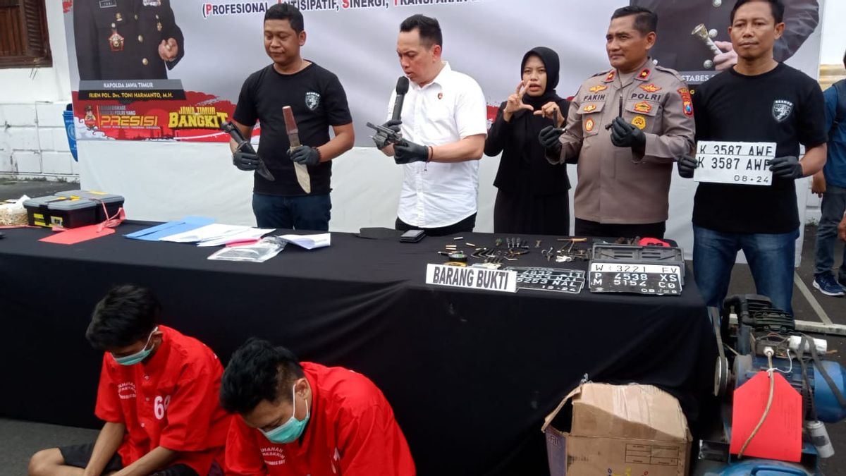 Komplotan Pembobol Gudang Masker dan Spring Bed di Surabaya Akhirnya Ditangkap