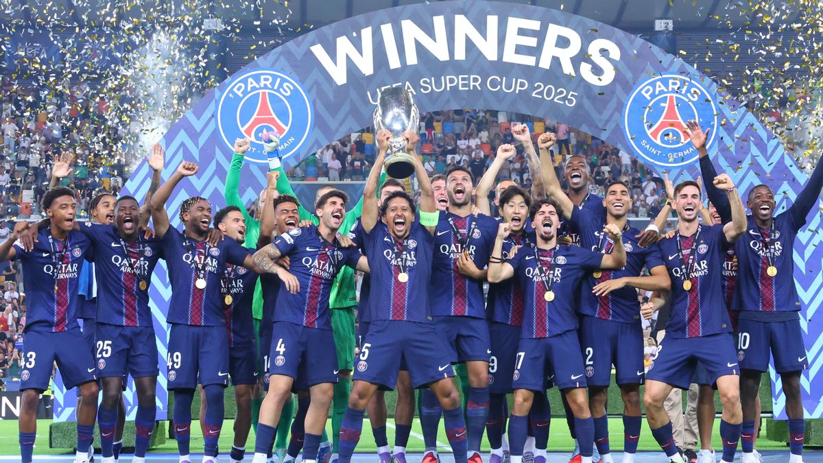 Bangkit dan Kalahkan Tottenham Lewat Adu Penalti, PSG Raih UEFA Super Cup
