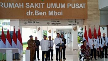 Jokowi appelé le plus grand RSUP Ben M mai Kupang de l’est de l’Indonésie