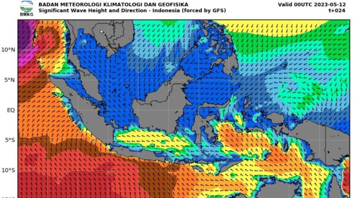 Pola Angin jadi Penyebab Potensi Gelombang Tinggi di Perairan Indonesia, Waspada