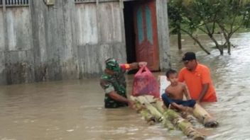 Flood Submerged, 328 Hectares Of Rice Fields In Penajam, East Kalimantan Failed To Harvest