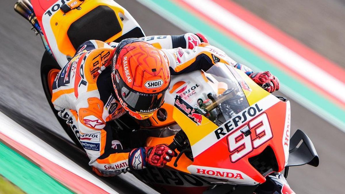 Marquez Alami Kecelakaan Mengerikan di Sesi Pemanasan MotoGP 2022 Mandalika
