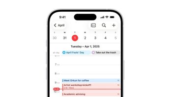 カレンダーアプリの検索機能は、AppleがiOS 26を起動した後、機能しません