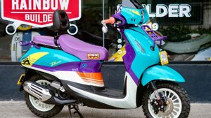 Punya Tema Urban Rally, Intip Modifikasi Yamaha Grand Filano Hybrid Ini