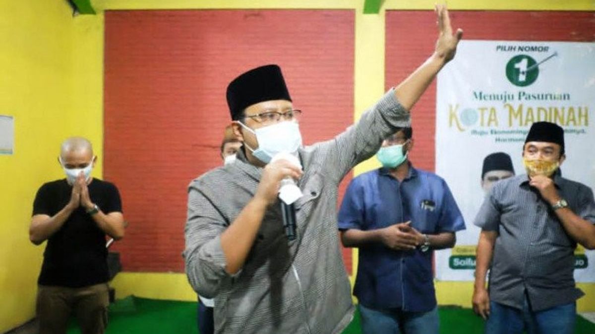 Former East Java Minister And Deputy Governor Gus Ipul Wins Pilkada Pasuruan