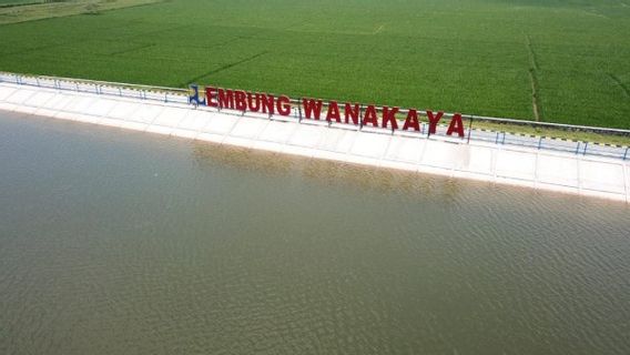 Avec un budget de 32,4 milliards de roupies, C’est ce magnifique embung Wanakarya à Indramayu Jabar