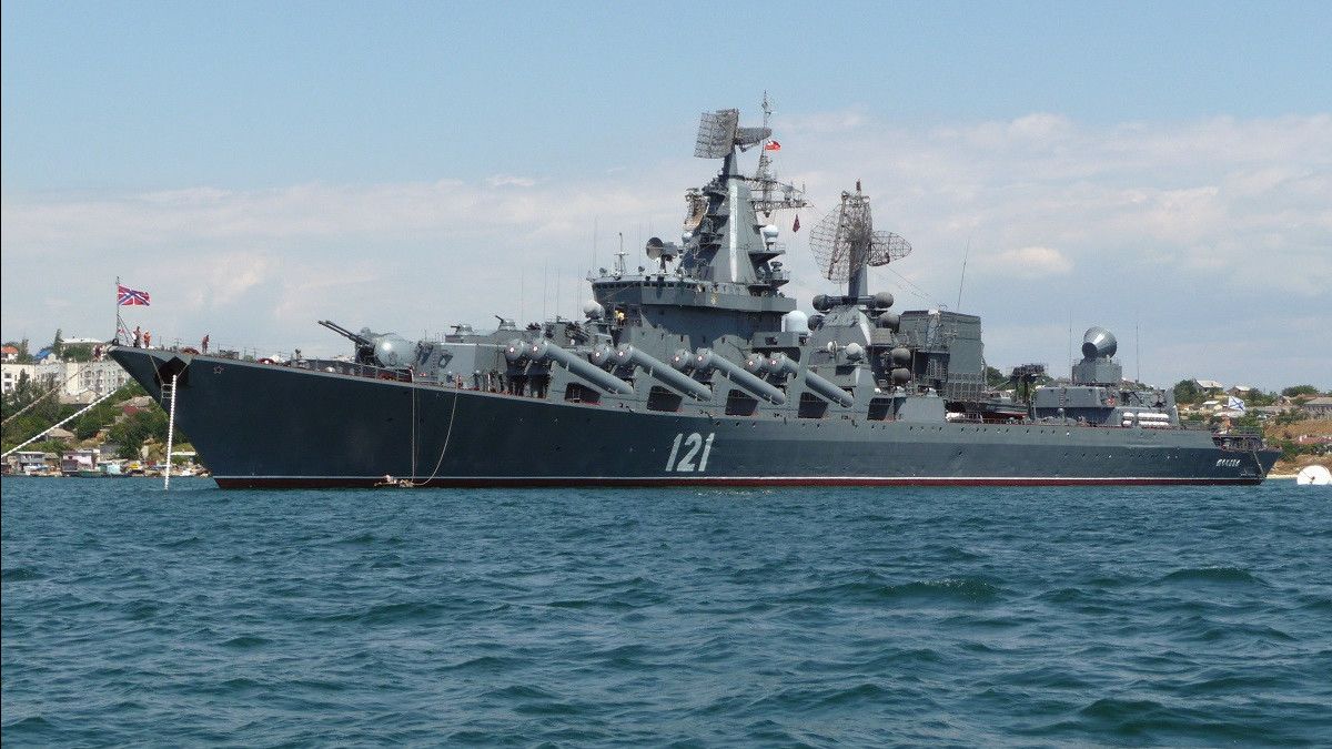 Kapal Jelajah Rudal Moskva Milik Rusia Tenggelam, Senator Sevastopol: Kami akan Melestarikan Kenangannya 