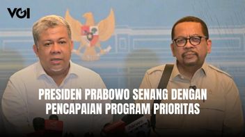 President Prabowo is pleased with the achievement of the Priority Program
