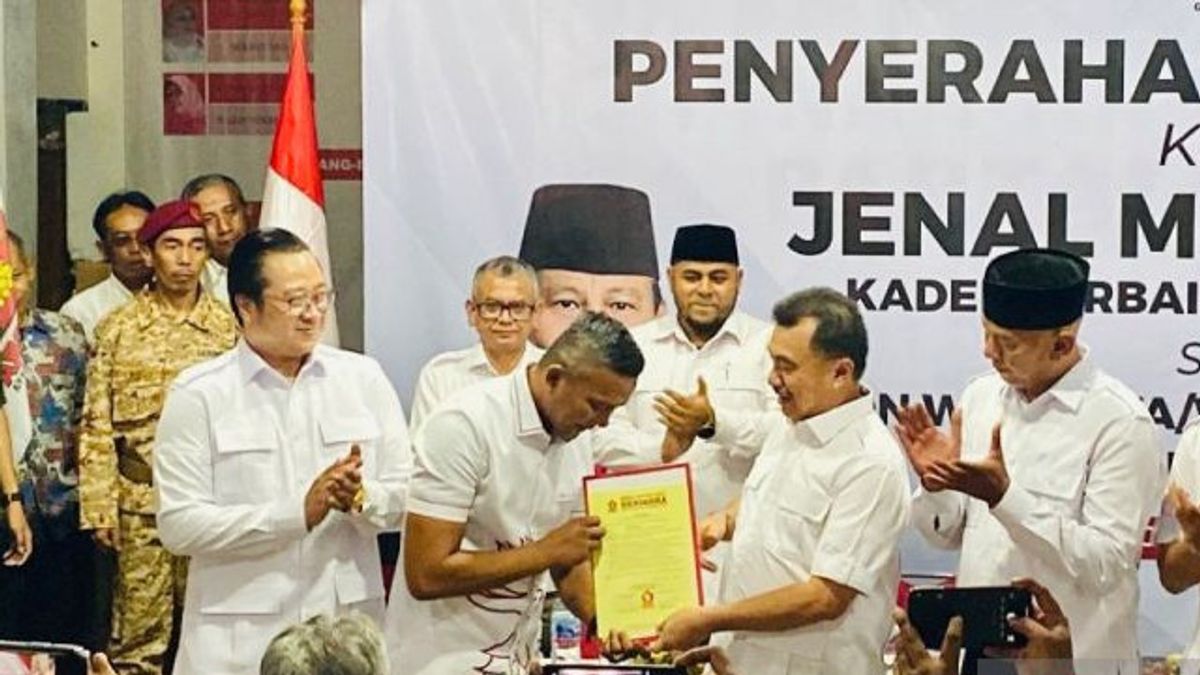 Jenal Mutaisu nommé gerindra Maju à Pilwalkot Bogor