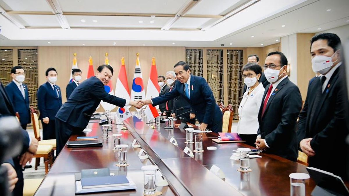 Visiting South Korea, President Jokowi Brings Souvenir: Commitment To Investment Of IDR 100.69 Trillion