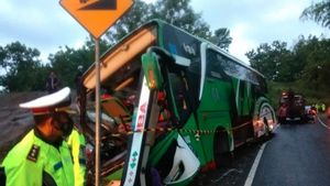Polri Akhirnya Menetapkan Sopir Bus Kecelakaan di Bukit Bego Sebagai Tersangka