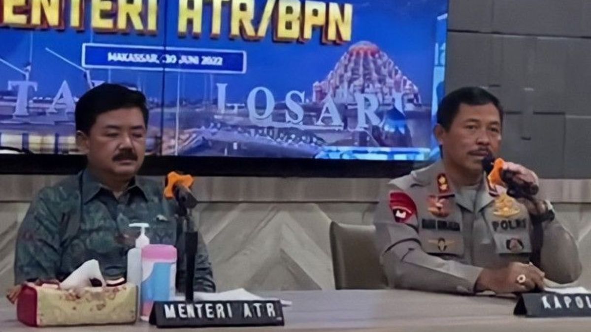 Minister Of ATR/BPN Hadi Tjahjanto Appreciates South Sulawesi Police Arrest Suspect Of Land Mafia