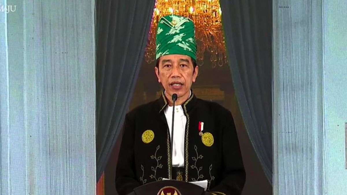 En Commémorant La Naissance De Pancasila, Jokowi: Nous Traverserons Des Moments Difficiles Une Fois De Plus