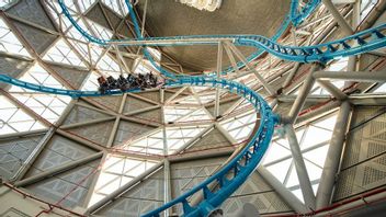 Roller Coaster Dubai Hills Mall Jadi yang Tercepat di Dunia Versi Guinness World Record