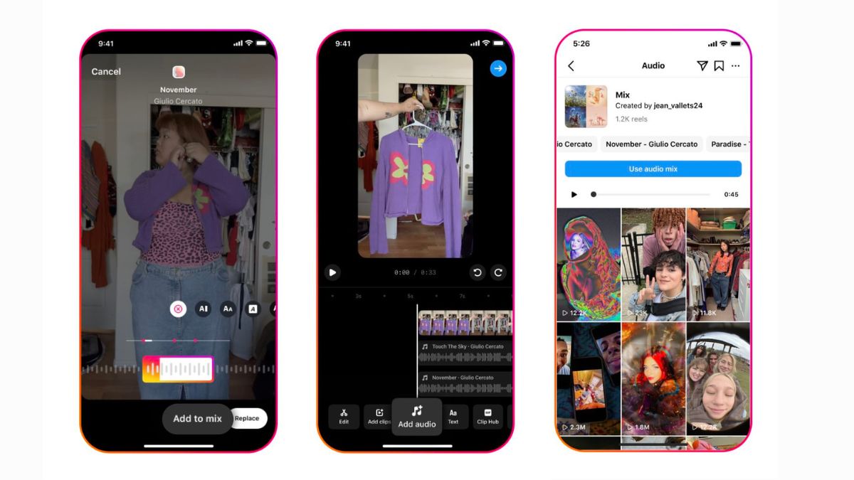 Instagram Users Can Now Add 20 Audios To Reels Videos