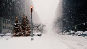 Badai Salju Menerjang, AS Kembali Batalkan 2.000 Penerbangan