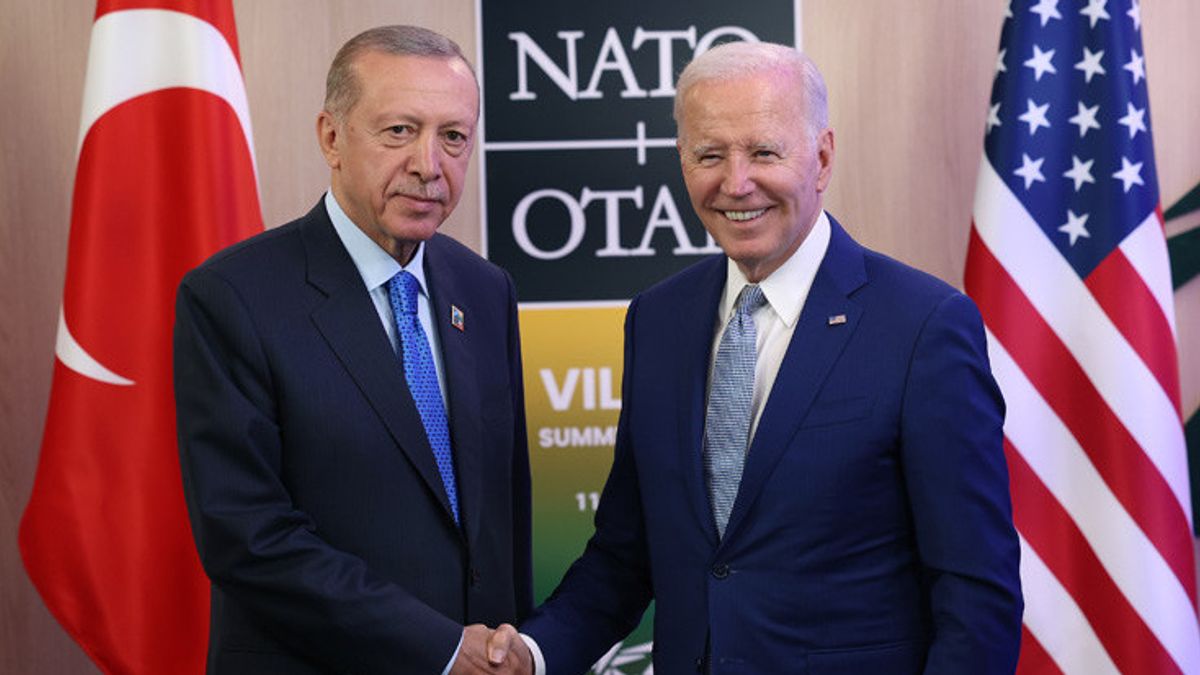 President Biden Appreciates Turkish Leader Erdogan Regarding Sweden's NATO Accession, Is There a Role in Buying F-16 Jets?