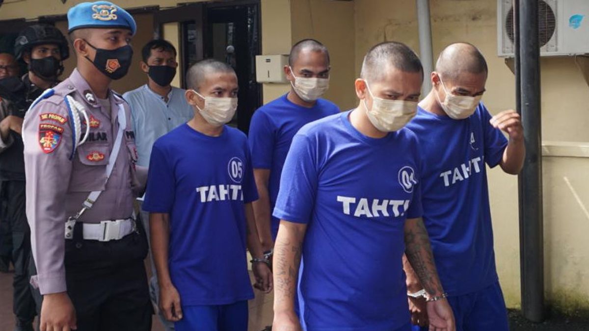 在监禁中没有被吓倒，4名盗窃累犯被Purbalingga警方逮捕