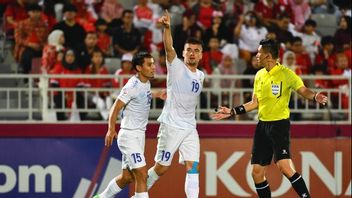 Contre l’arbitre Shen Yinhao dans le match Indonésie U-23 contre Ouzbékistan U-23, Jimmy Napitupulu: La décision est juste