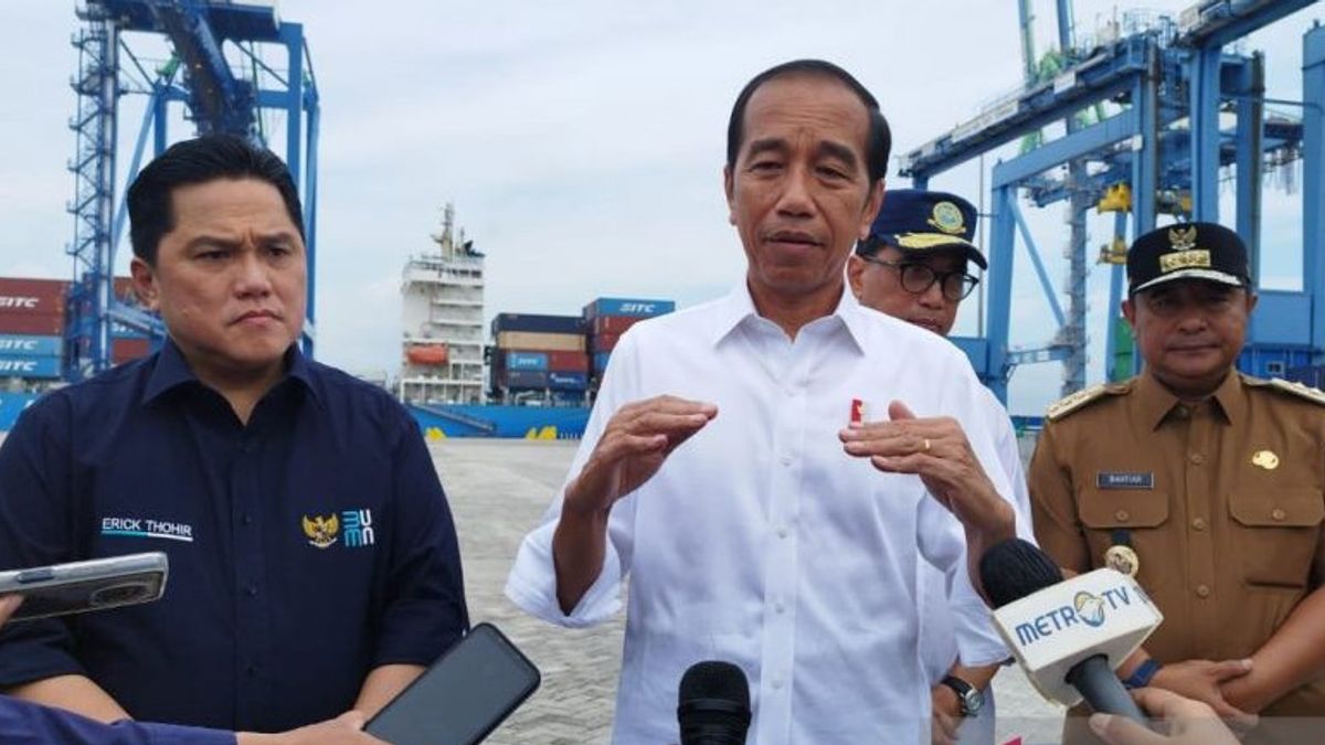Jokowi apprécie le nouveau port de Makassar, soutiendra la connectivité dans la région orientale de l’Indonésie