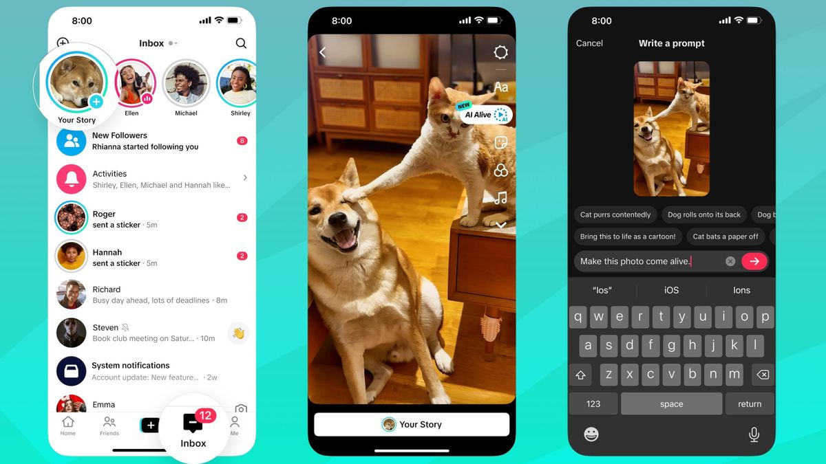 TikTok Perkenalkan Fitur AI Alive, Bisa Ubah Foto Menjadi Video 