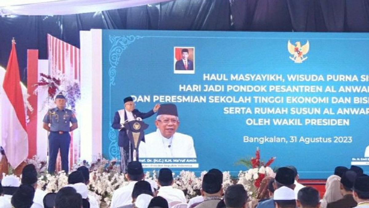 Vice President Asks Islamic Boarding Schools To Prepare Superior Santri To Master Science And Technology