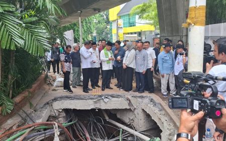 Sempat Banjir, Pj Gubernur DKI Temukan Kabel Fiber Optic Sumbat Saluran Air di Jaksel