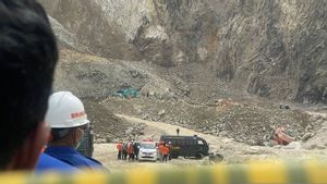 Susulant Landslide Hantai Proses Evacuasi Korban Tambang Gunung Kuda Cirebon