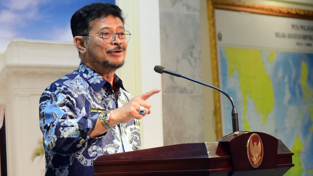 Mentan Syahrul Yasin Limpo Jamin Stok Beras Aman hingga Akhir Tahun 2020