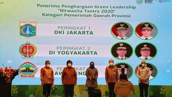 Anies Raih Juara Satu Penghargaan Lingkungan Hidup dari Kementerian LHK, Ganjar di Urutan Ketiga