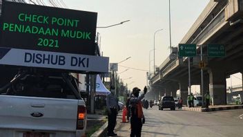 4 天返乡禁令， DKI 省政府拒绝 1，447 份 SIKM 提交