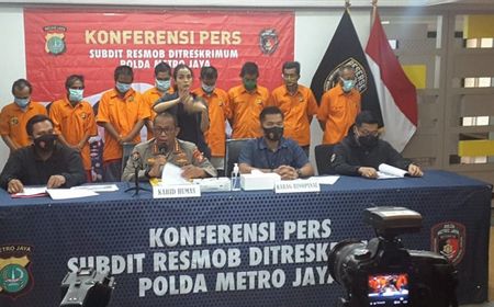 Polisi Tangkap 8 Pencuri Kursi hingga Besi Transjakarta