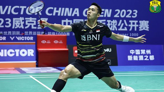 Hasil China Open 2023: Tiga Gim Bawa Jonatan Christie ke Babak Kedua, Fajar/Rian Kandas dari Wakil Denmark 