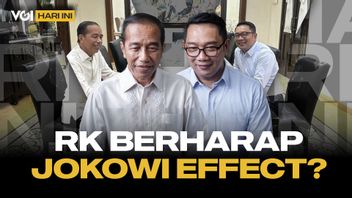 VOI Hari Ini: Ridwan Kamil Bertemu Jokowi, Benarkah Berharap Jokowi Effect di Pilkada Jakarta?