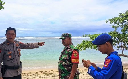 Tim SAR Cari Warga Liwa Tenggelam di Perairan Pesisir Barat