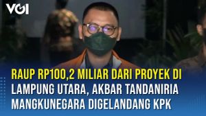 VIDEO: Akbar Tandarina Mangkunegara Jadi Tersangka KPK Kasus Korupsi Proyek Lampung Utara