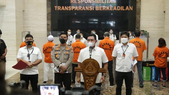 Bareskrim Polri Hands Six Suspects Of EDCCash Illegal Investment To Prosecutors