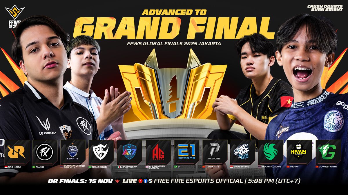 ffWS Global Finales 2025 Jakarta: RRQ Kazu et EVOS Divine garantis des billets pour les Grands Finales