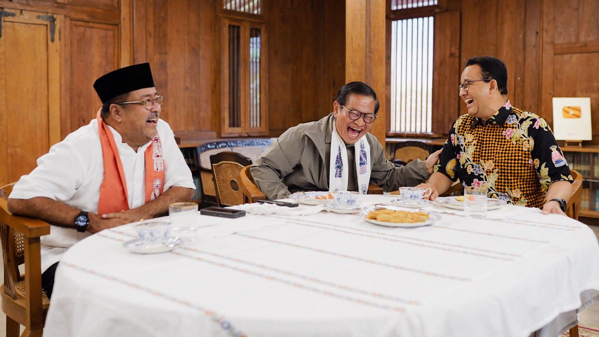 Pamer « kemkeskaan » avec Anies, Pramono Anung: La rencontre du cœur au cœur