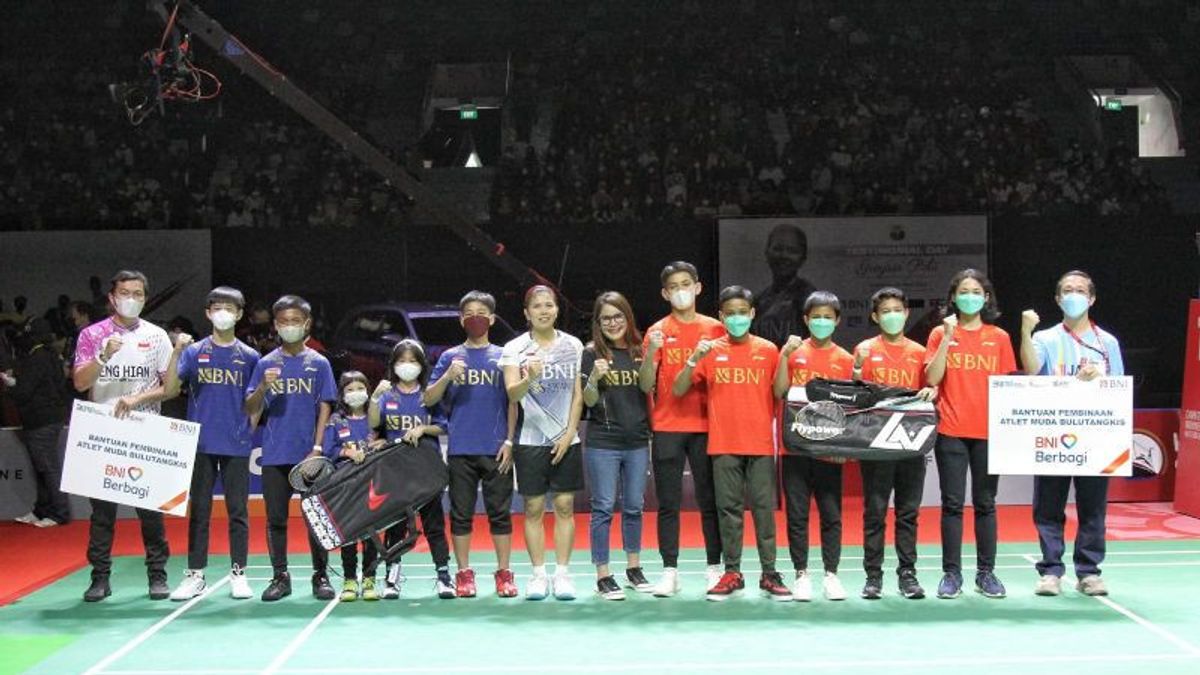 Find The Next Greysia Polii, BNI Helps Young Athletes In Two Clubs