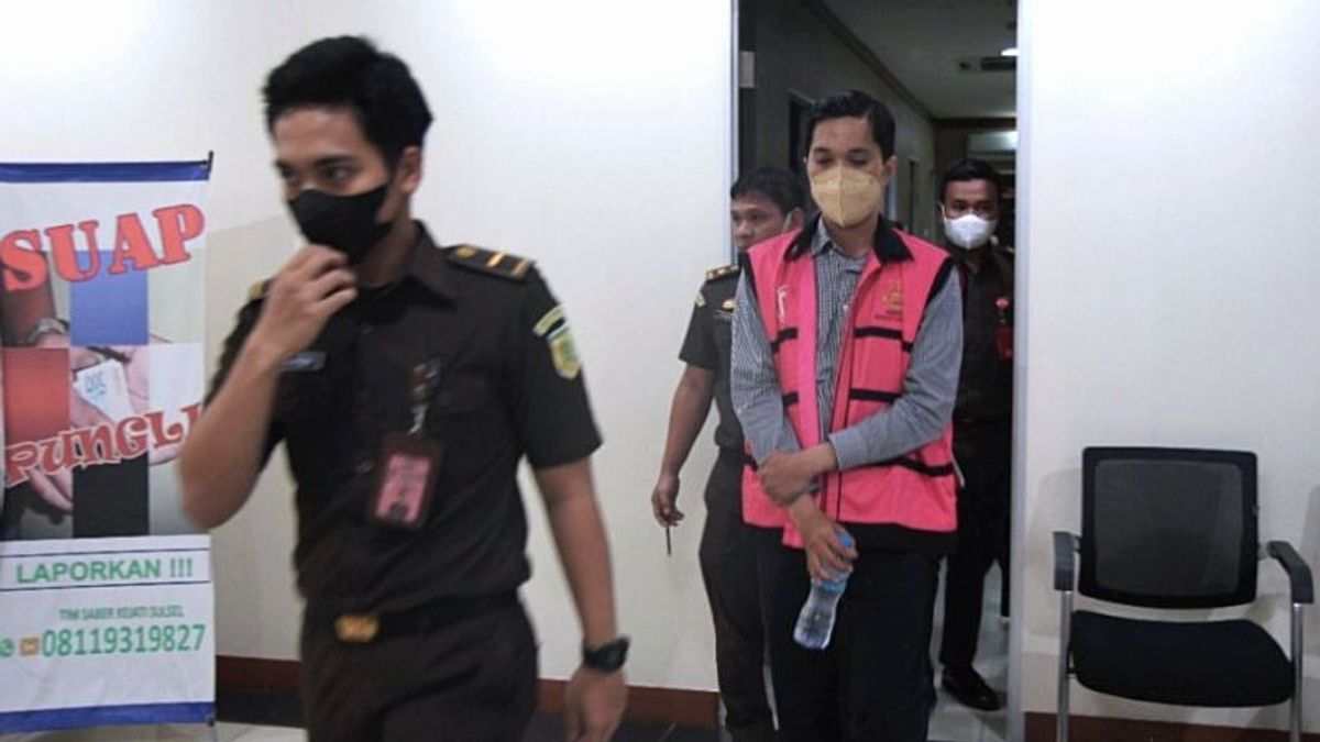 Kejati Sulsel Tahan Tersangka Korupsi Dana Perbankan di Lapas Makassar