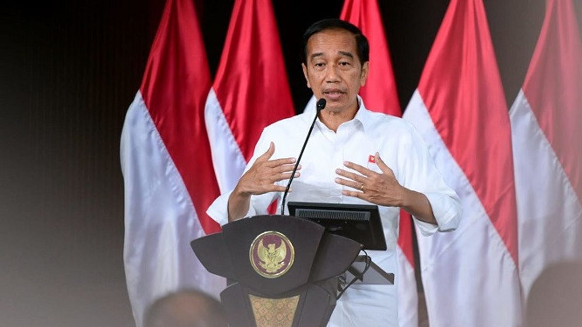 Regarding The Active Minister For Participants In The 2024 Presidential Election, Jokowi: Follow The KPU Mechanism