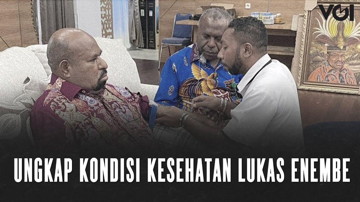 VIDEO: Becoming A Suspect, This Is The Condition Of The Governor Of Papua Lukas Enembe