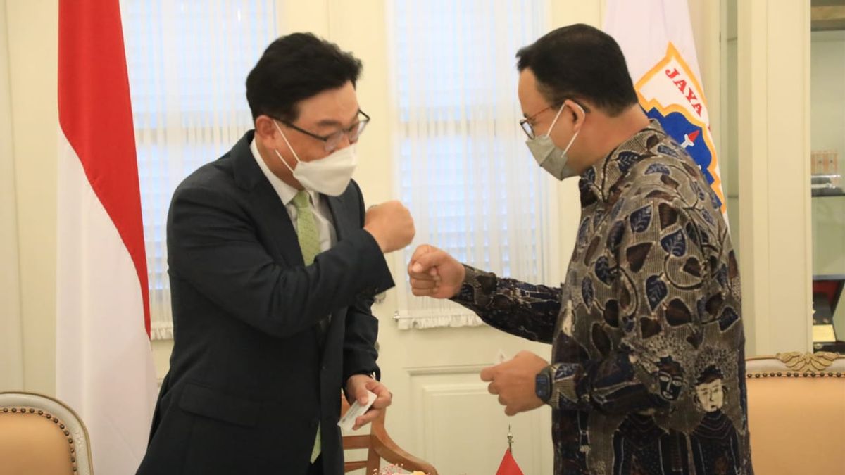 South Korean Ambassador Visits Anies' Office, Discusses Potential For Cooperation