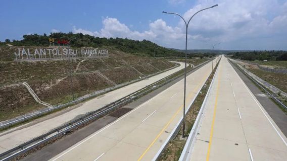 Construction de la route à péage Trans Sumatra Aceh jusqu’à la phase III