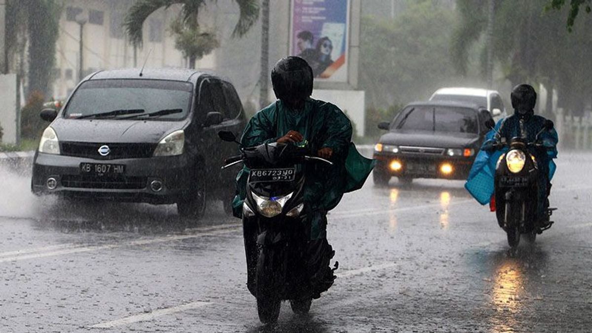 A Number Of Big Cities In Indonesia Will Be Hit By Rain