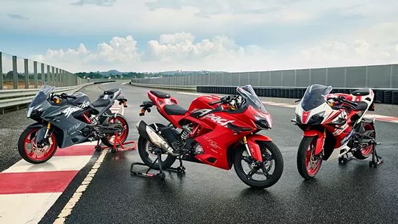 TVS Segarkan Model Apache RR 310, Apa Saja yang Berubah?