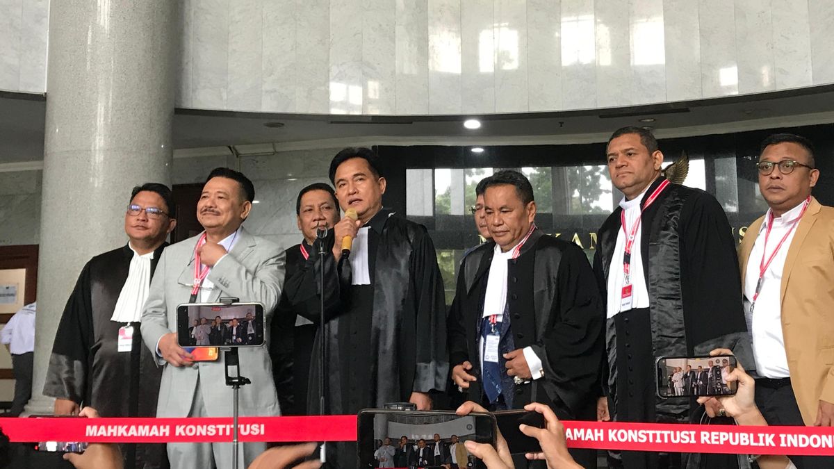 Prabowo's Team After The Constitutional Court Session: Narratives 01 And 03 As If It Were Wow, It Turned Out That Tong Was Empty And The Sound Was Screened