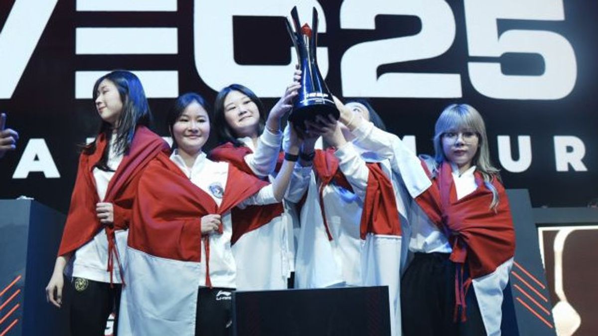 好消息，MLBB女子国家队是2025年吉隆坡IESF WEC冠军